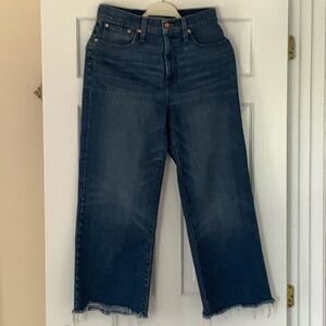 Point Sur wide leg cropped jeans